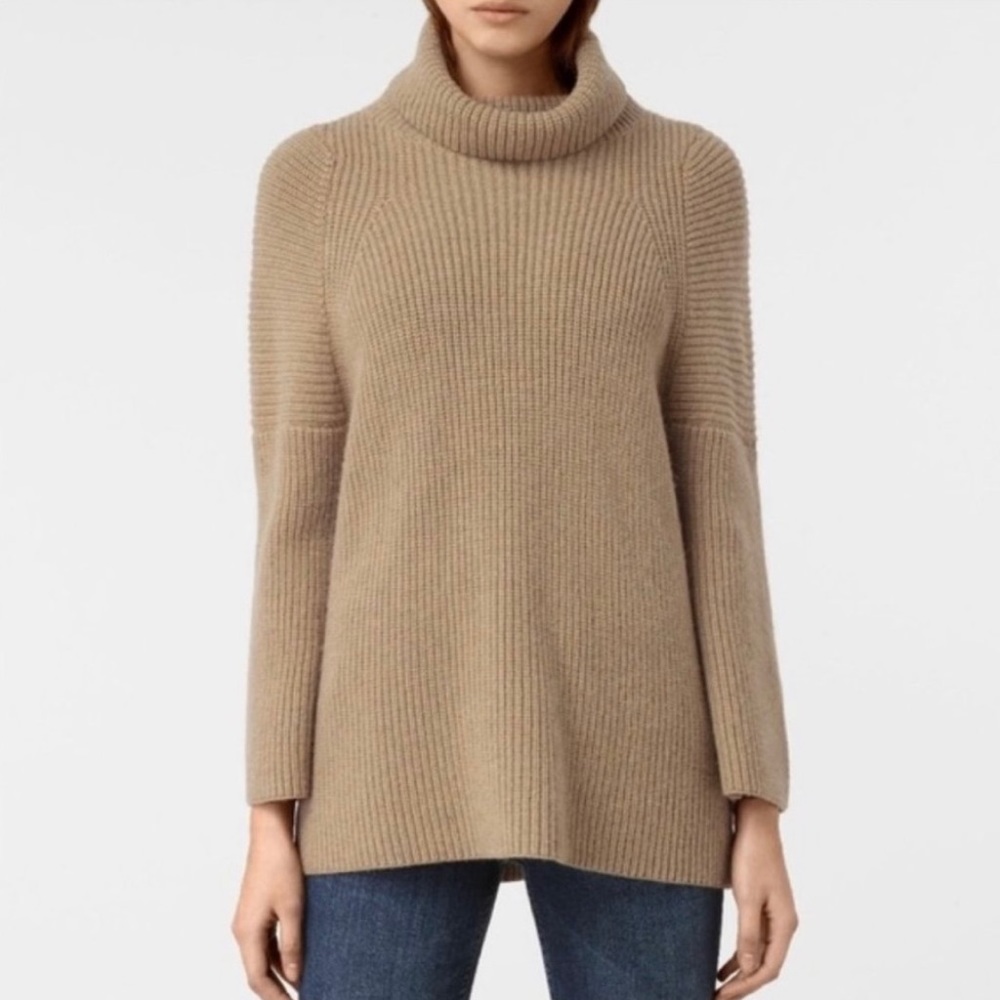 All Saints JAGO ROLL NECK
